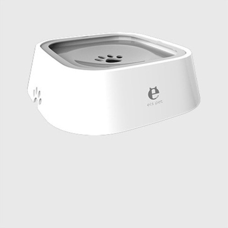 Anti-Spill Floating Pet Water Bowl – Slow Feeder for Cats & Dogs