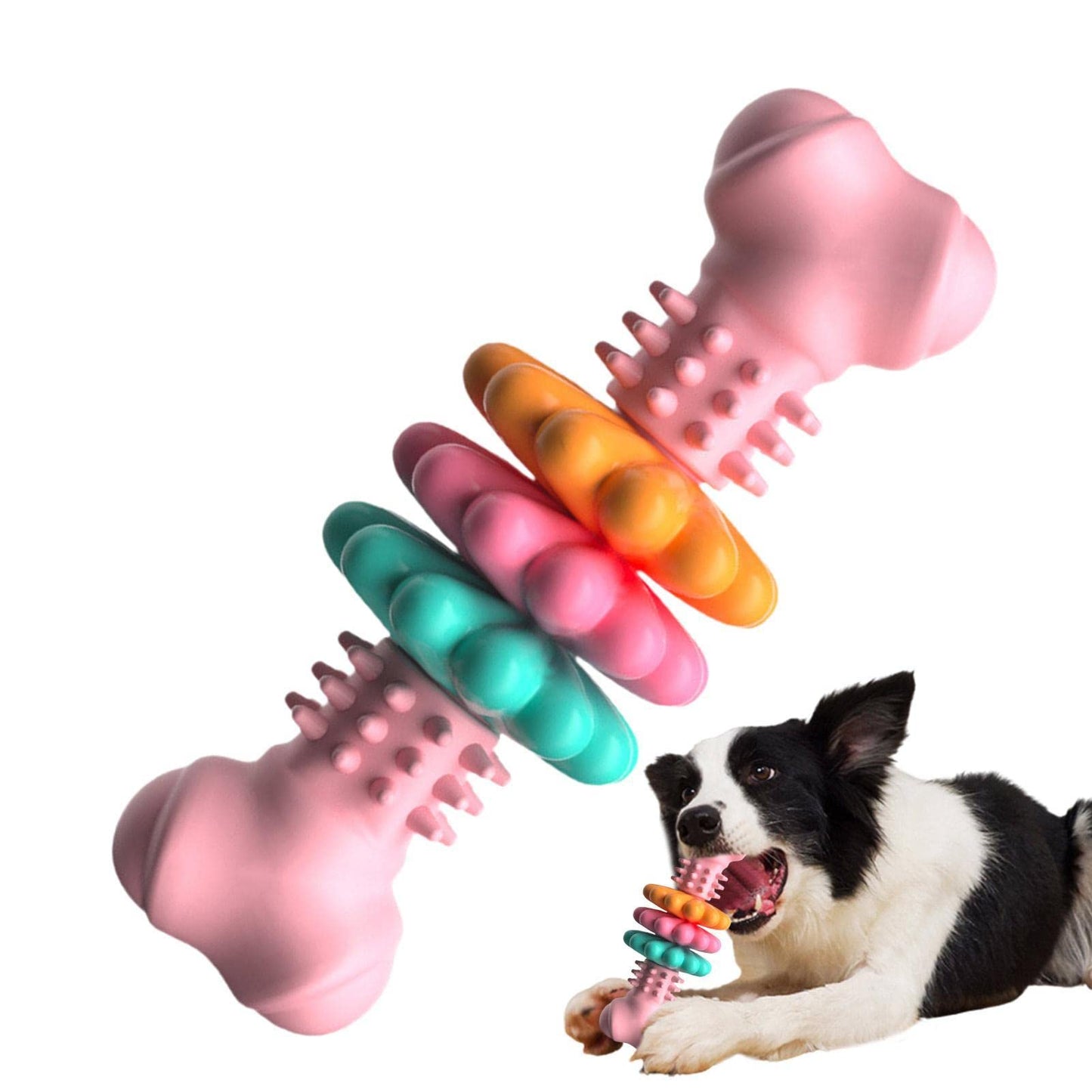  Indestructible Dog Chew Bone Toy