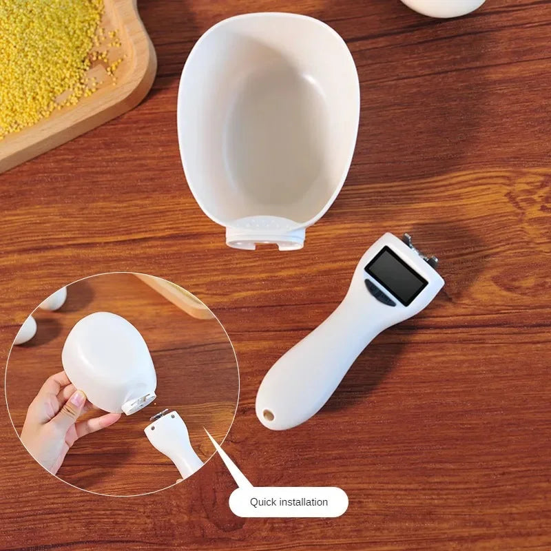🐾 Pet Food Measuring Scoop with LED Display