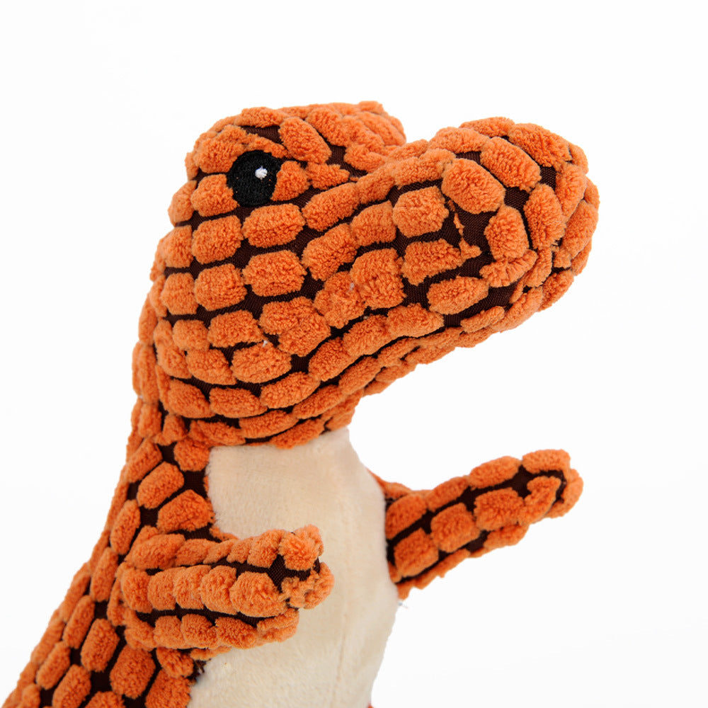 Dinosaur Plush Dog Toy – Interactive Chew & Play for All Dogs