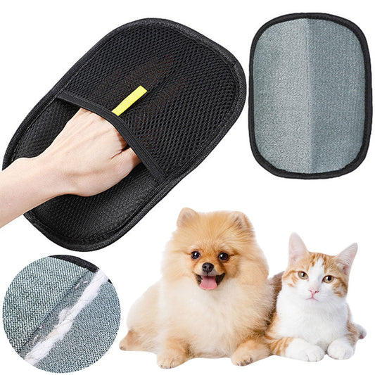 Pet Hair Remover Mitt – Deshedding Glove for Dogs & Cats