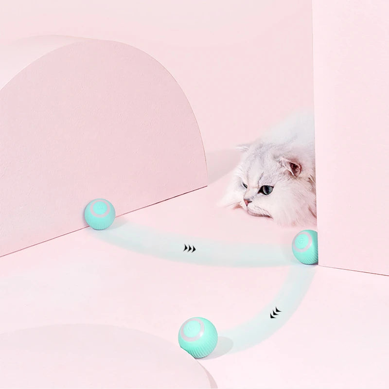 Remote Control Cat Toy Car – USB Rechargeable, Automatic Interactive Chasing Toy for Cats