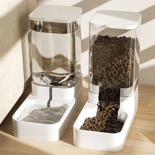 Automatic Pet Feeder & Water Bowl