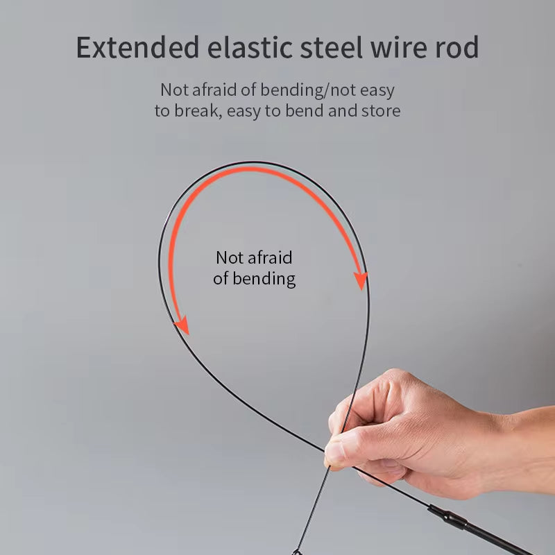 Interactive Cat Toy – Hands-Free Wand with Suction Cup