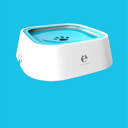Anti-Spill Floating Pet Water Bowl – Slow Feeder for Cats & Dogs