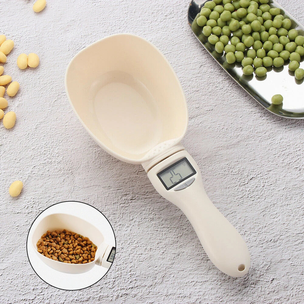 🐾 Pet Food Measuring Scoop with LED Display