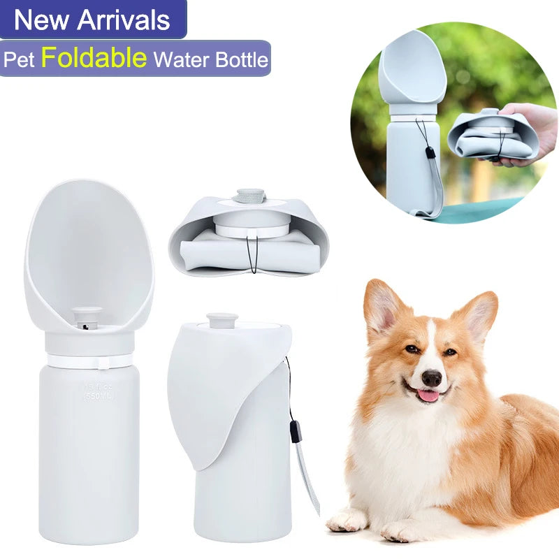 Portable Pet Water Bottle – 550ml