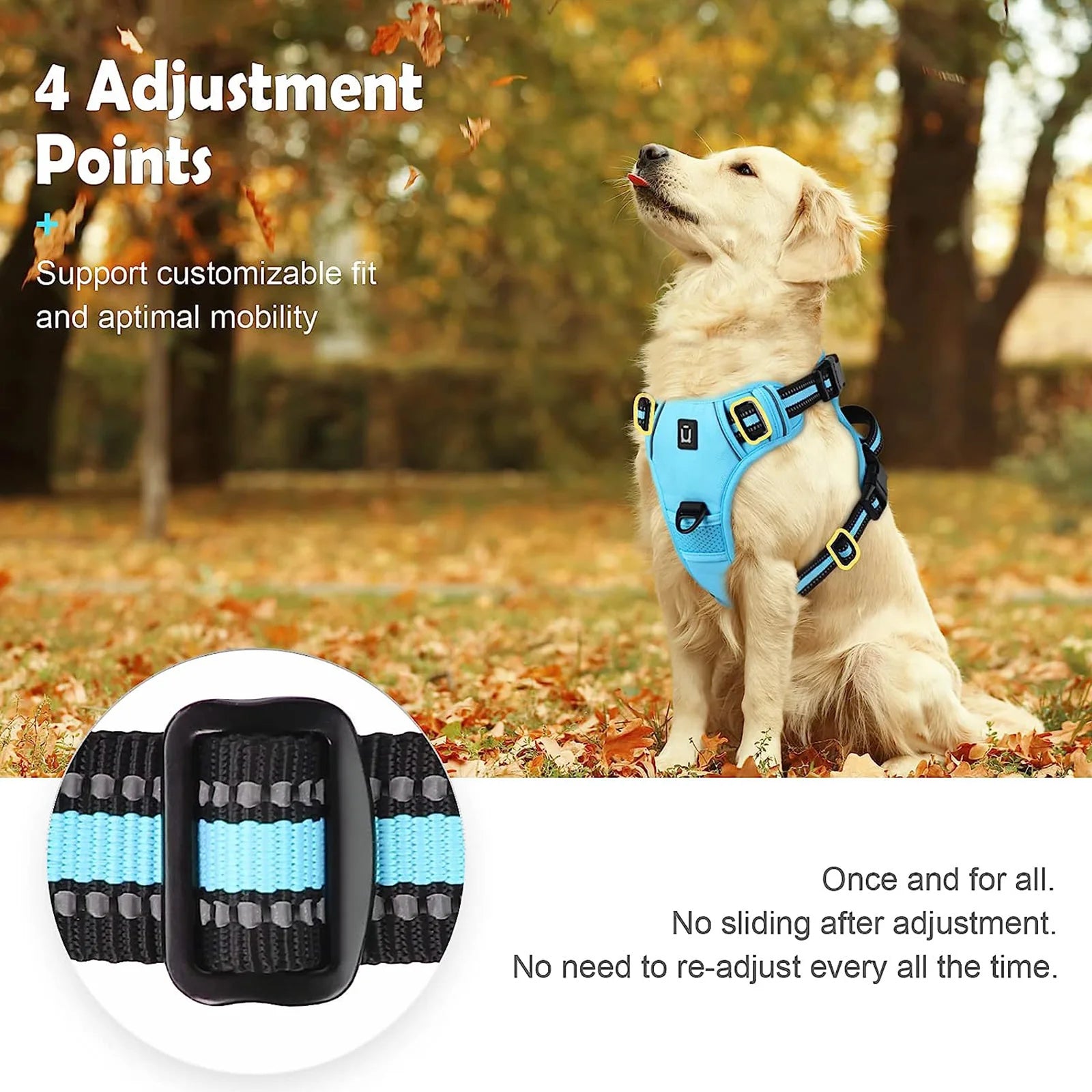Dog Harness – No-Pull Adjustable Vest