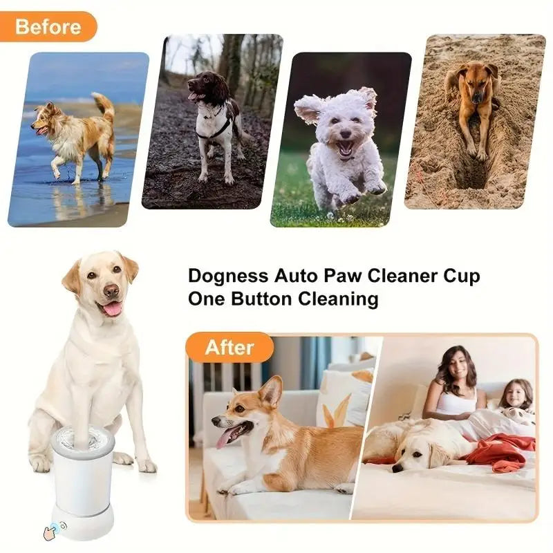 Automatic Pet Paw Cleaner Cup