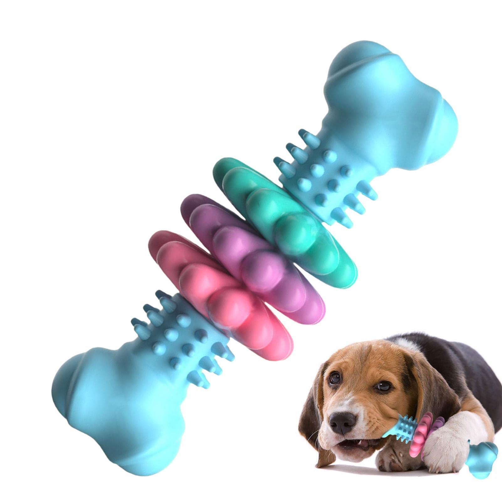  Indestructible Dog Chew Bone Toy