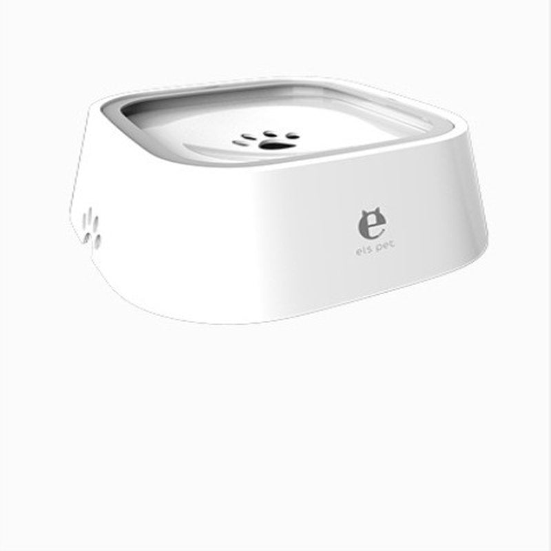Anti-Spill Floating Pet Water Bowl – Slow Feeder for Cats & Dogs