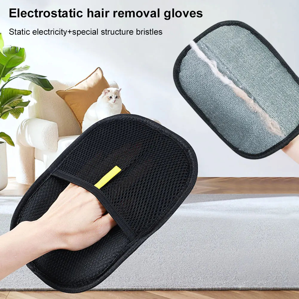 Pet Hair Remover Mitt – Deshedding Glove for Dogs & Cats