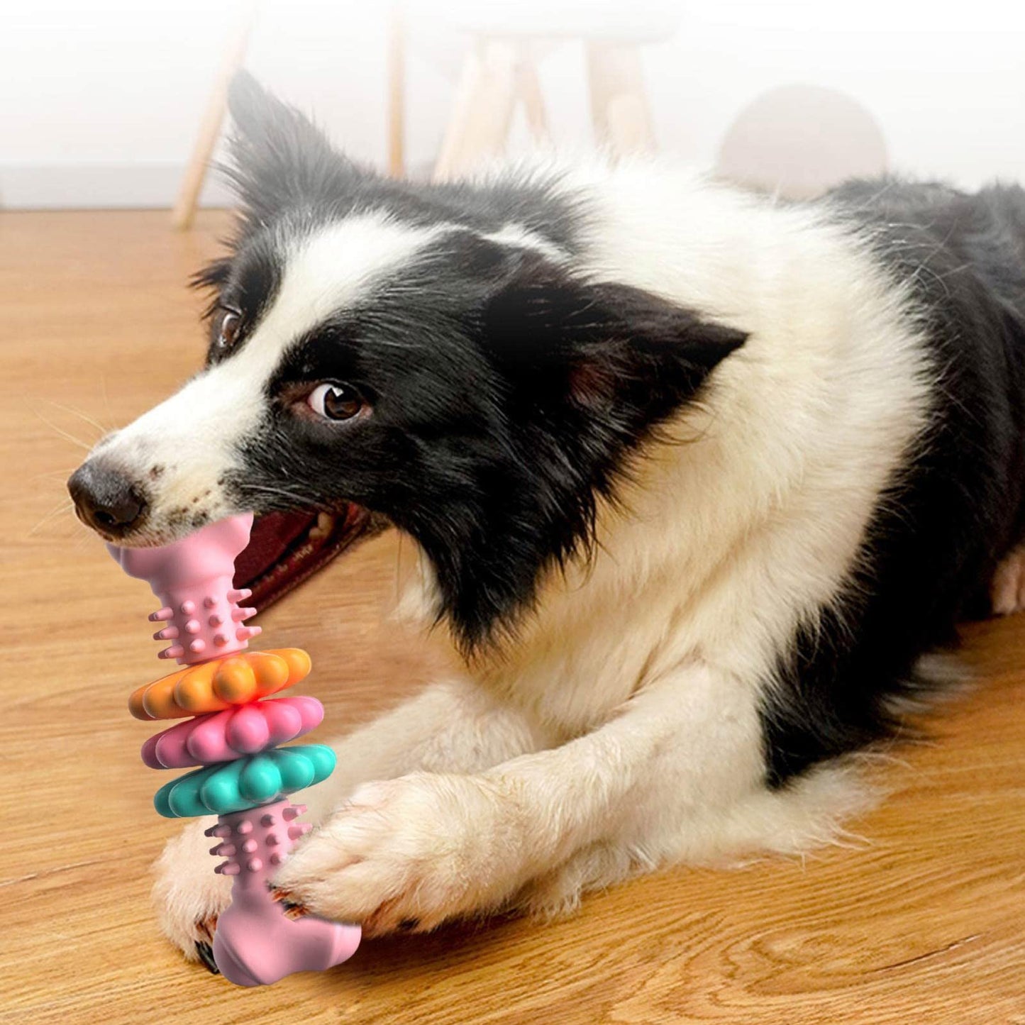  Indestructible Dog Chew Bone Toy