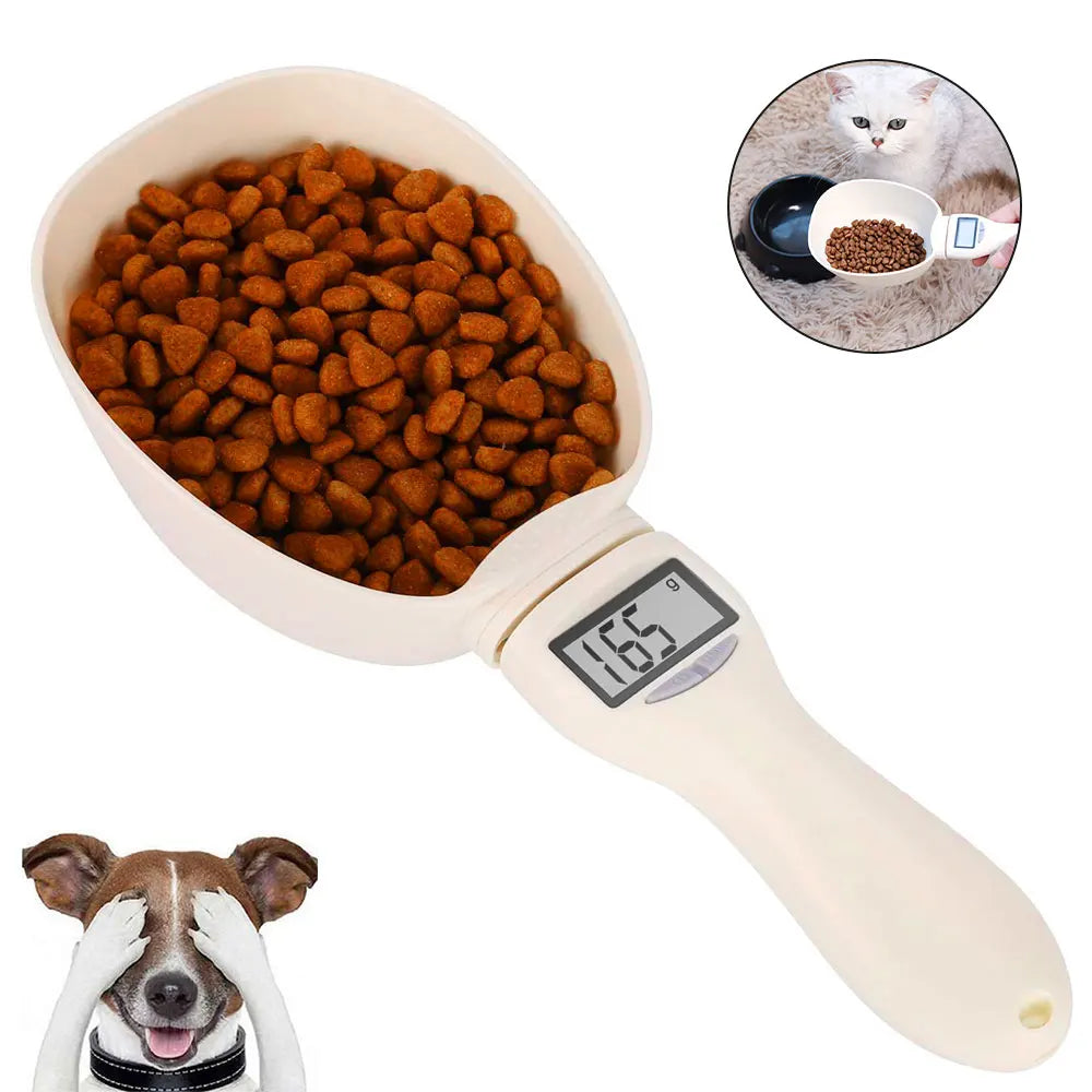 🐾 Pet Food Measuring Scoop with LED Display