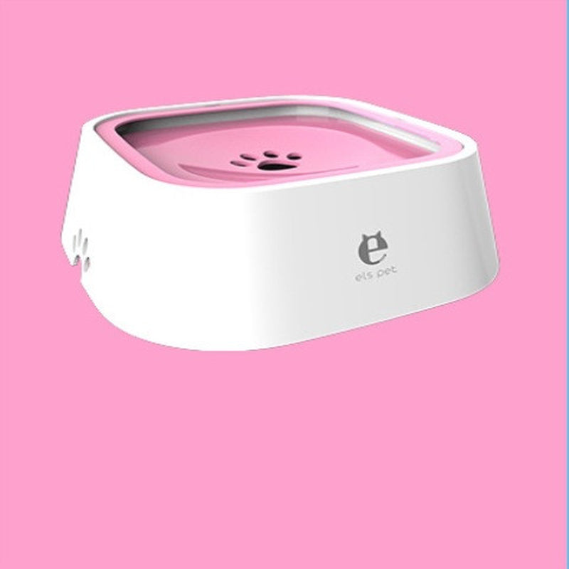 Anti-Spill Floating Pet Water Bowl – Slow Feeder for Cats & Dogs