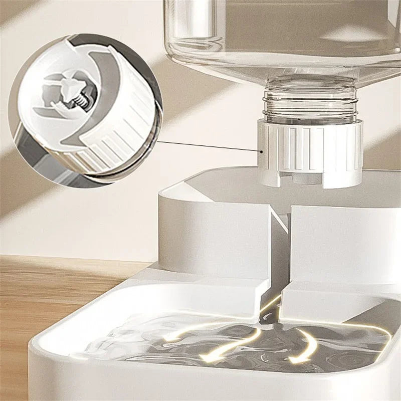 Automatic Pet Feeder & Water Bowl